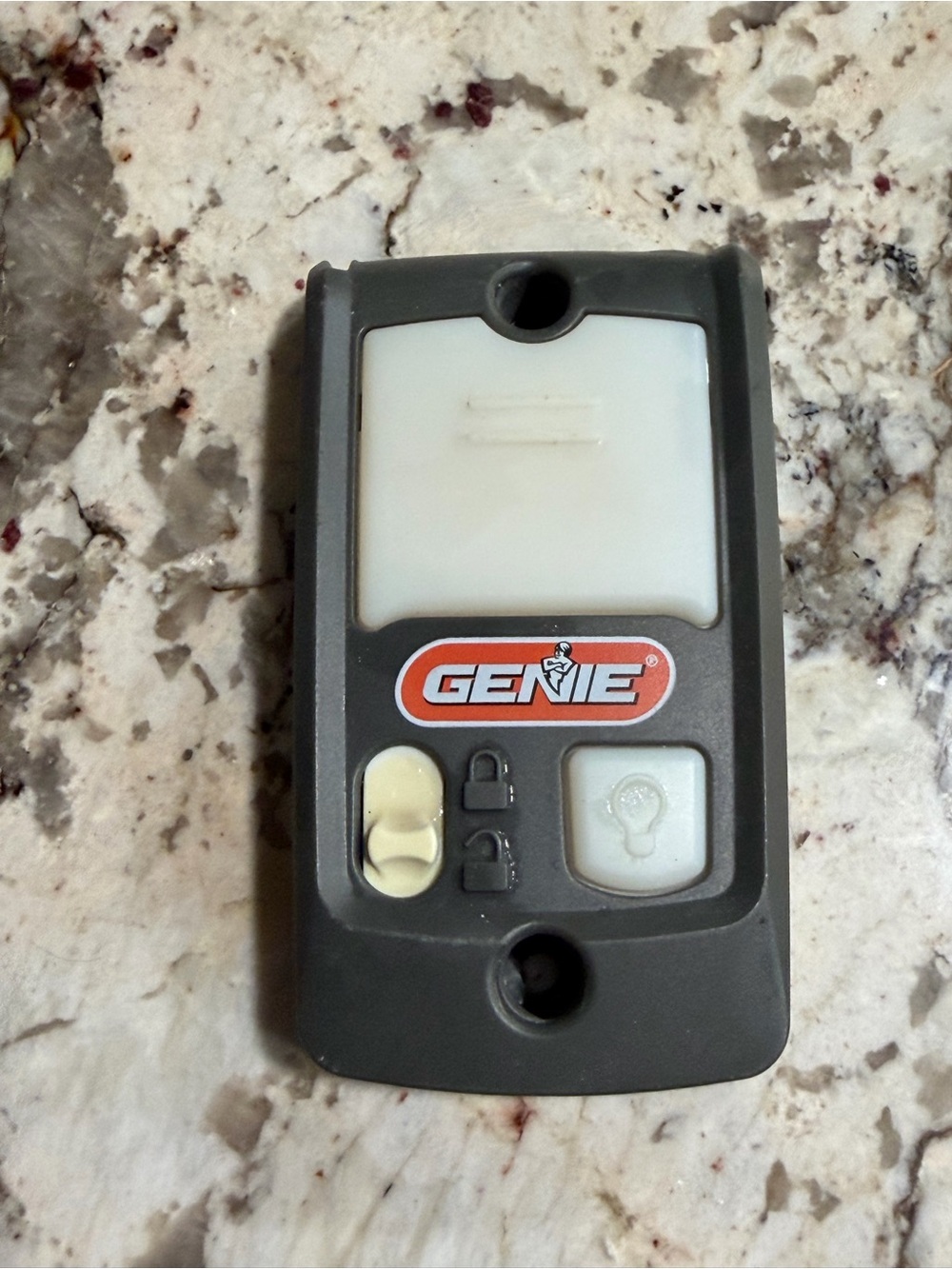 GBWCSL2 Genie Garage Door Wall Console 3 Function Series II 39165R White Button